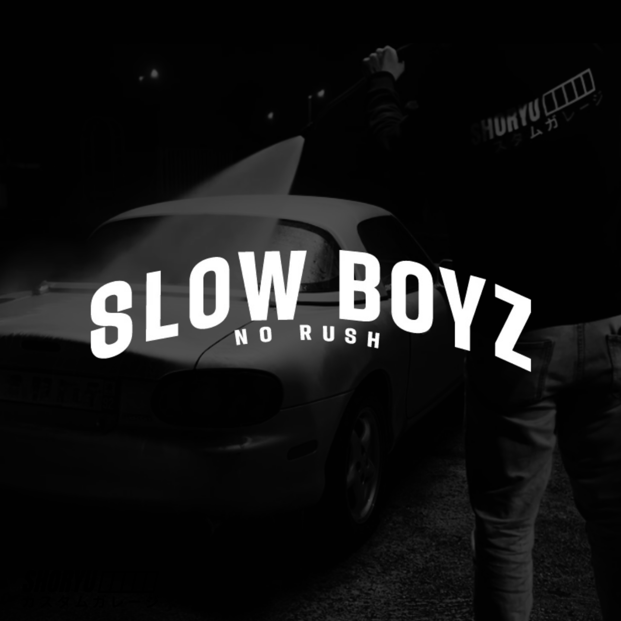 Sticker pare-brise “Slow Boyz”
