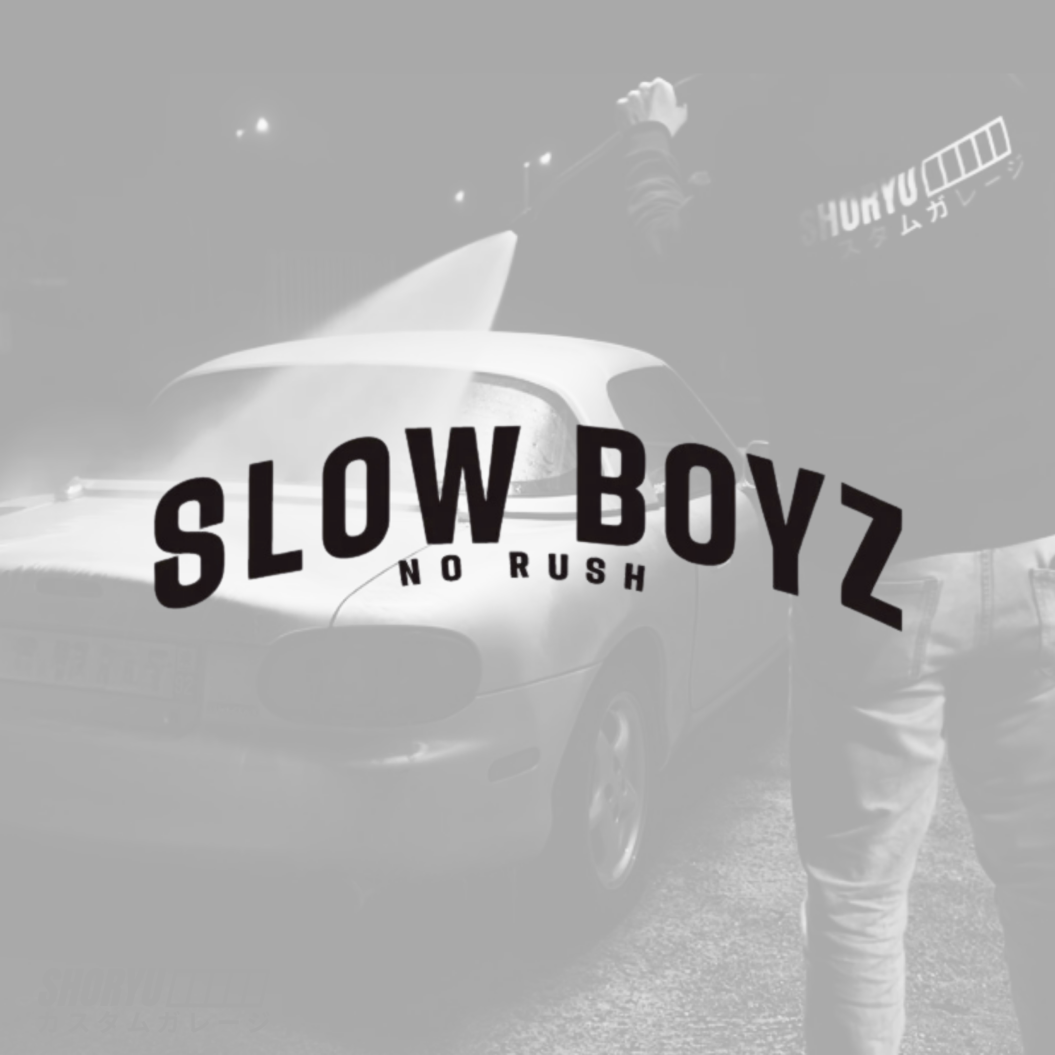 Sticker pare-brise “Slow Boyz”