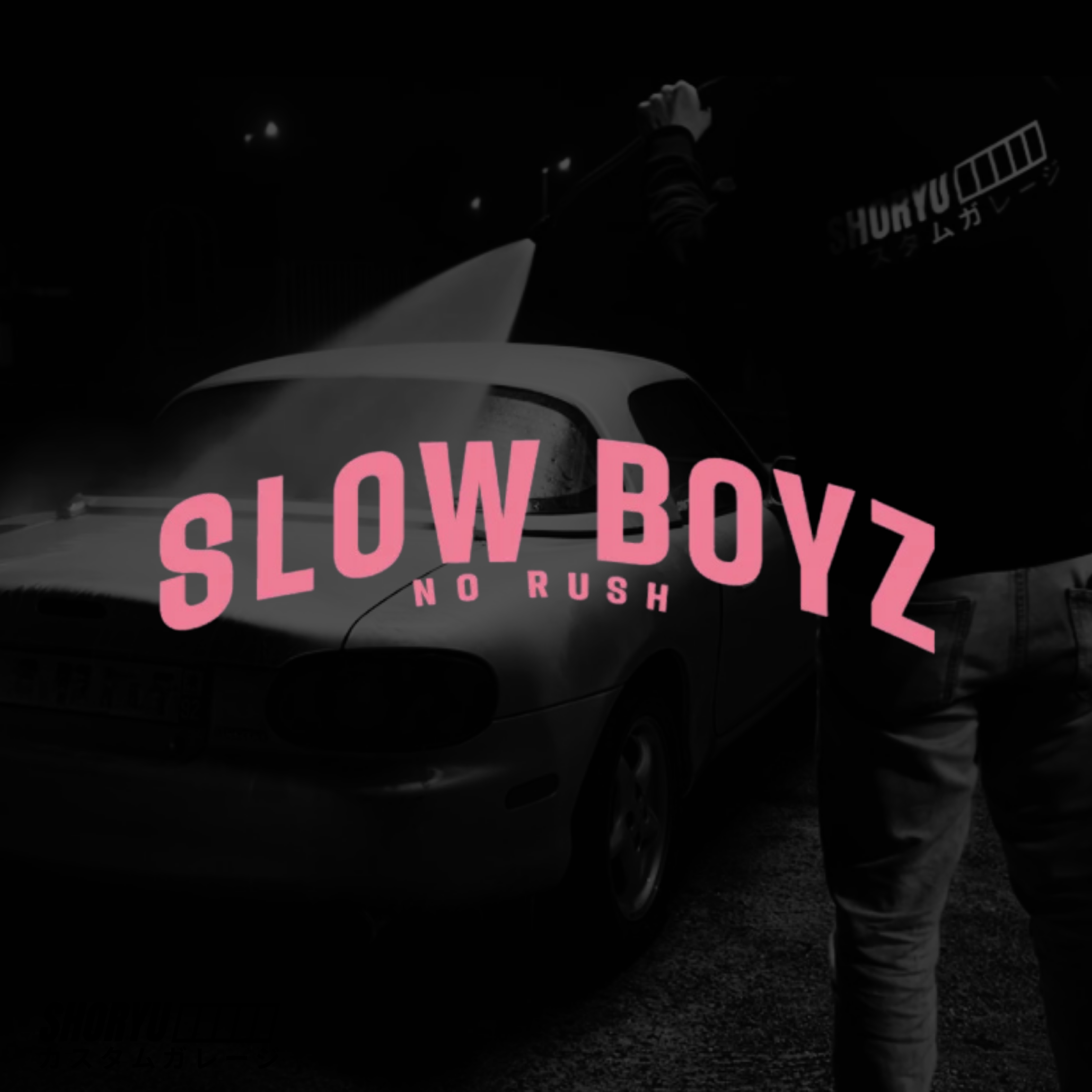 Sticker pare-brise “Slow Boyz”