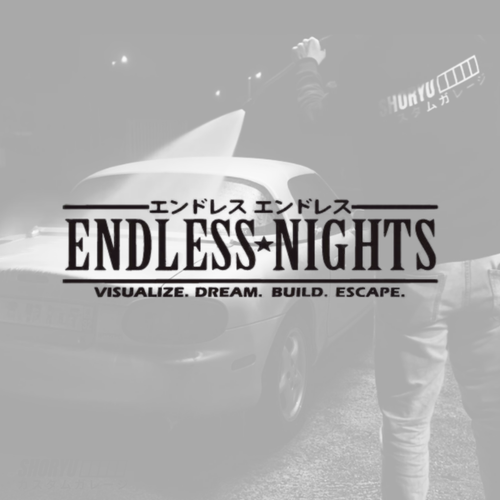 Sticker pare-brise “Endless Nights”