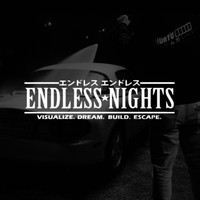 Sticker pare-brise “Endless Nights”