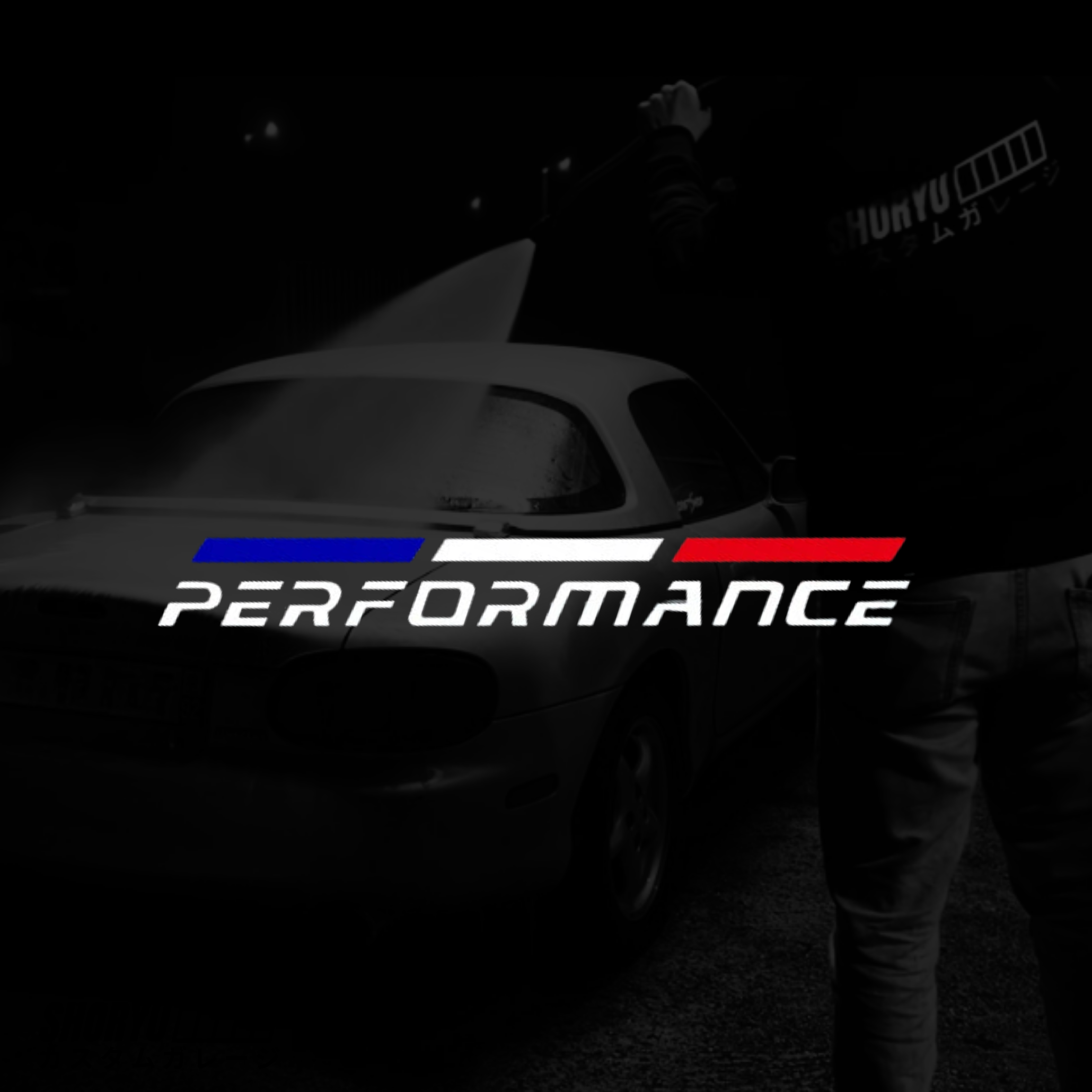 Sticker voiture “Performance FR”