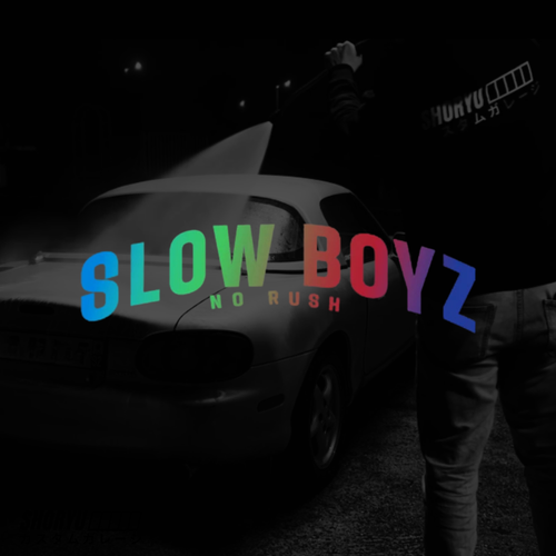 Sticker pare-brise “Slow Boyz”