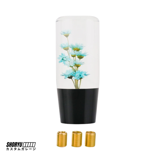 Pommeau de vitesse JDM "Verre Floral" 10cm