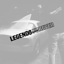 Sticker pare-brise “Legends Forever”