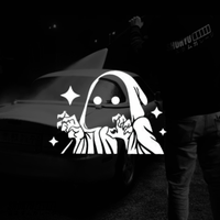 Sticker voiture “Ghost Spirit”