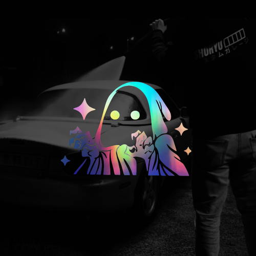 Sticker voiture “Ghost Spirit”