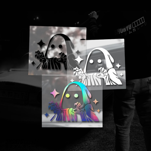 Sticker voiture “Ghost Spirit”