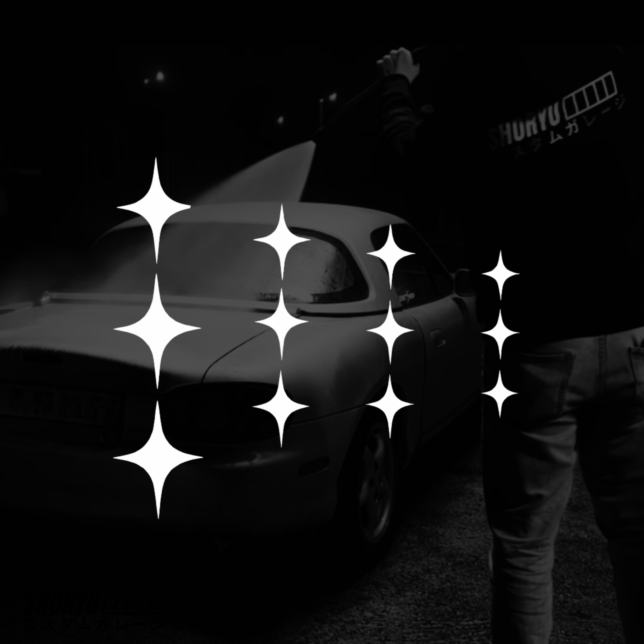Stickers “Starburst” – 12 autocollants
