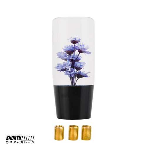 Pommeau de vitesse JDM "Verre Floral" 10cm