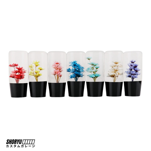 Pommeau de vitesse JDM "Verre Floral" 10cm