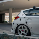 Stickers “Starburst” – 12 autocollants