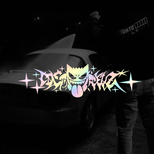 Sticker voiture “Ghost Drift”