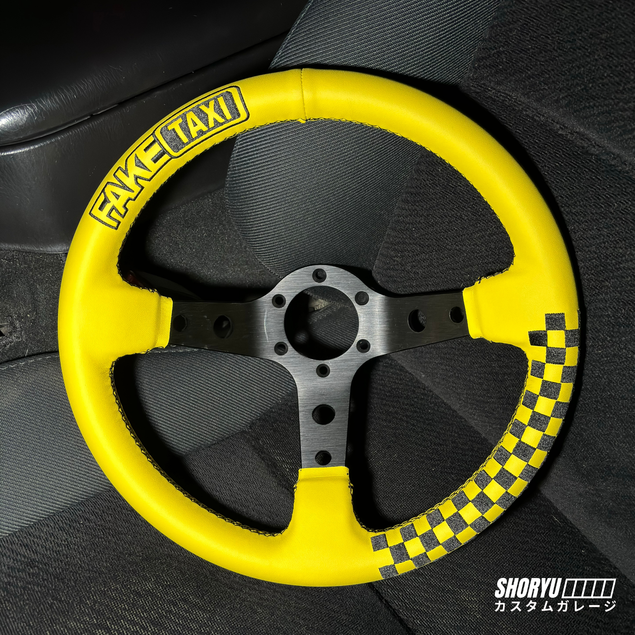 Volant “Fake Taxi Edition” – 330 mm