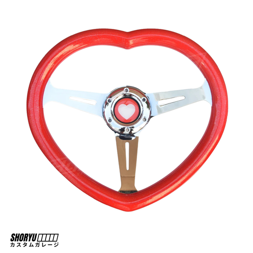 Volant JDM “Cœur Edition ” – 350 mm