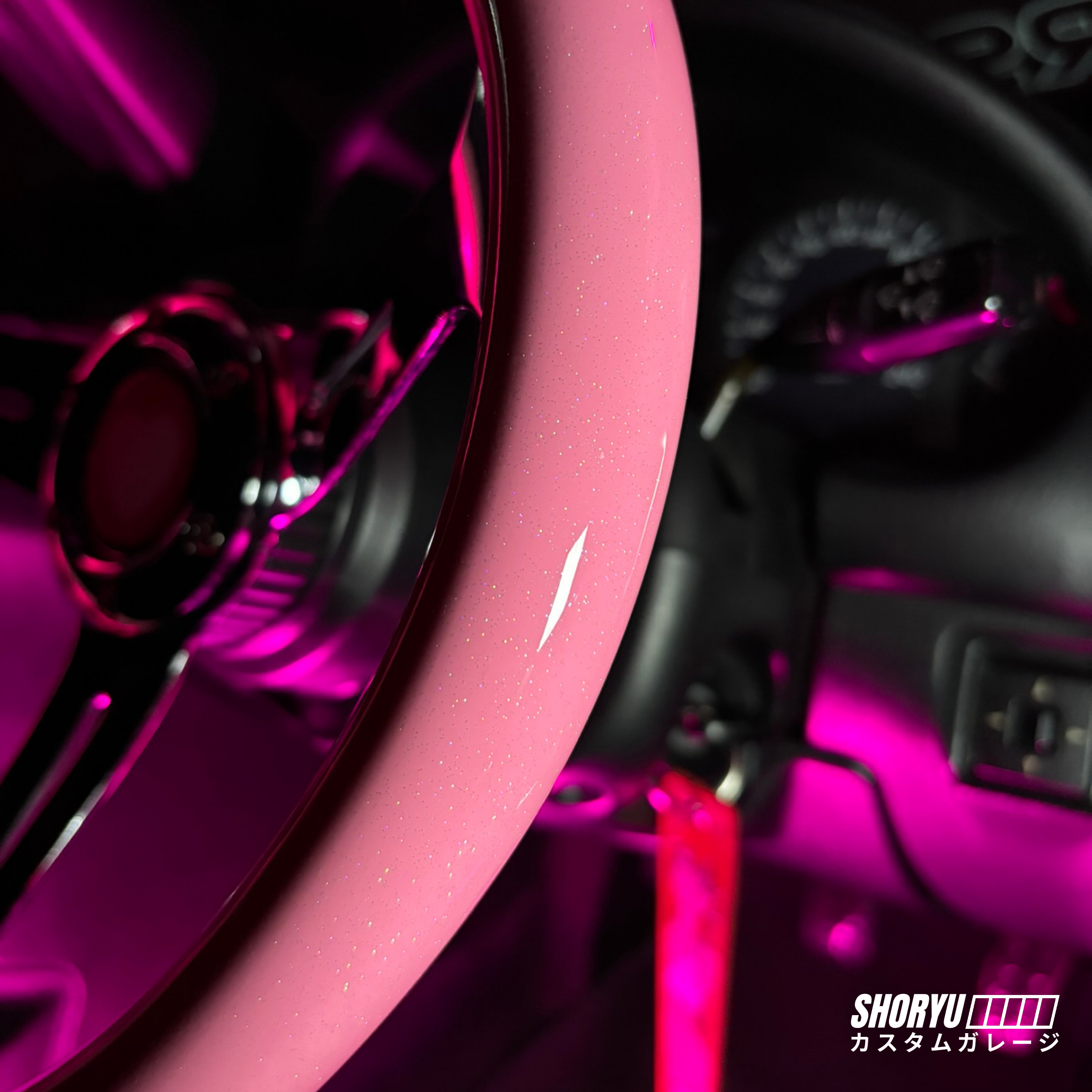 Volant JDM “Cœur Edition ” – 350 mm