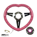 Volant JDM “Cœur Edition ” – 350 mm