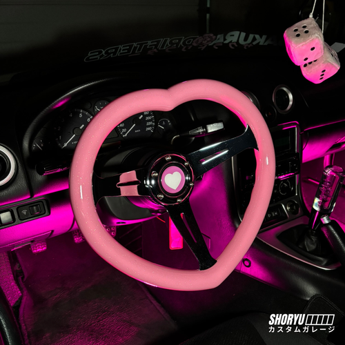 Volant JDM “Cœur Edition ” – 350 mm